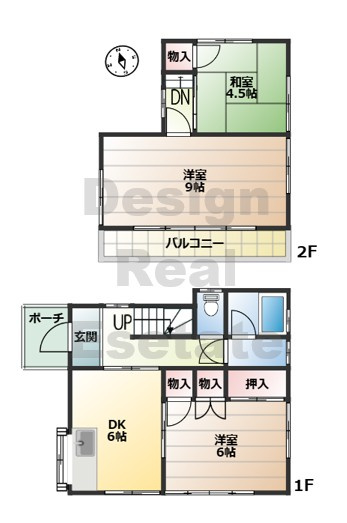 【間取り】 | 加須市下樋遣川　中古住宅  