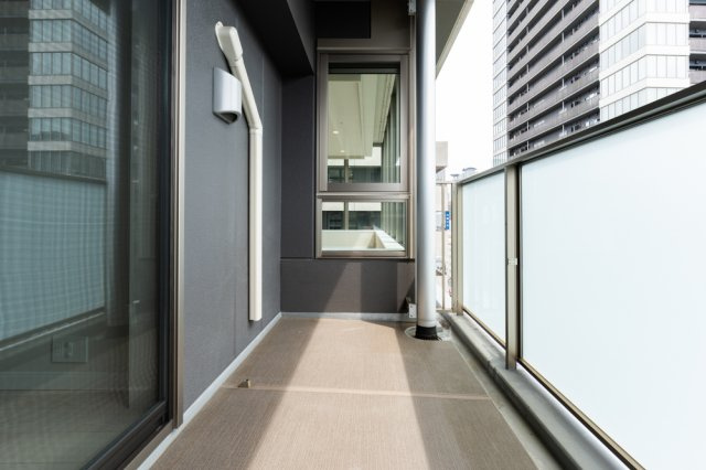 グランドメゾン新梅田タワー THE CLUB RESIDENCEのバルコニー
