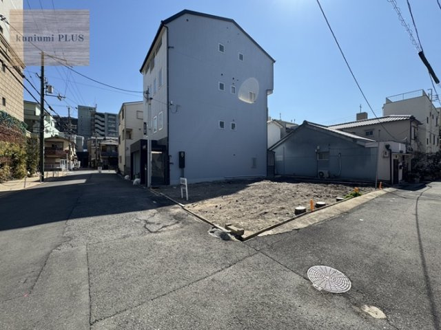 大阪市城東区古市3丁目　1号地の前面道路含む現地写真