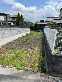 売土地の外観