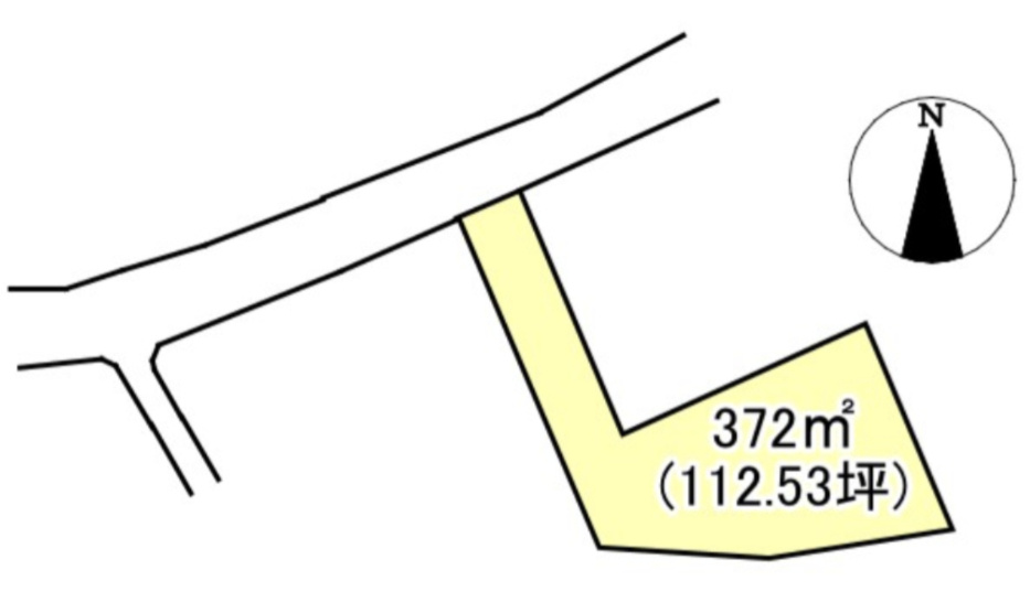 売土地の土地図