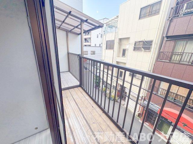 花園住宅のバルコニー