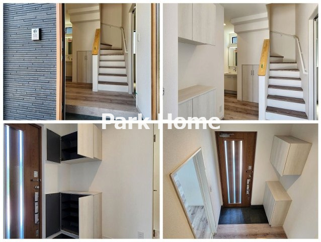 高知市潮新町1丁目　新築戸建ての玄関