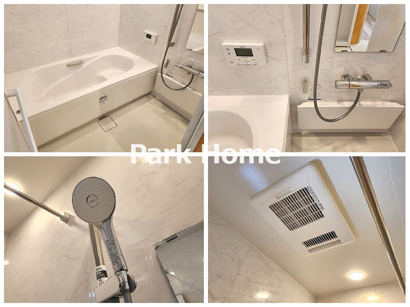 高知市潮新町1丁目　新築戸建ての浴室|1坪風呂・浴室乾燥器