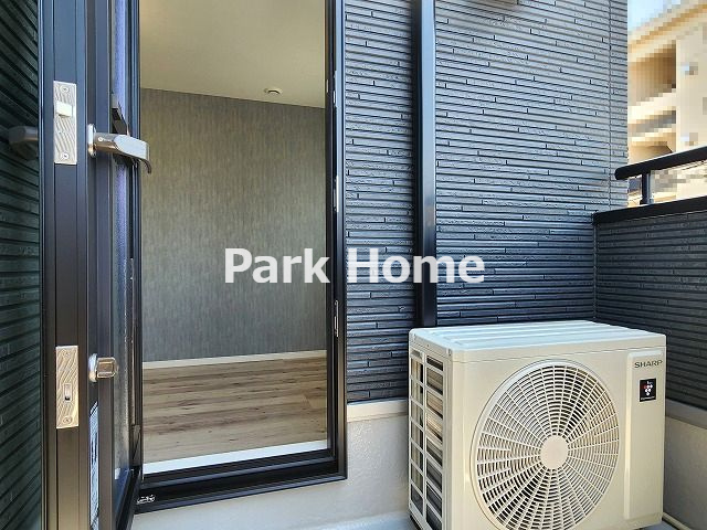 高知市潮新町1丁目　新築戸建てのバルコニー