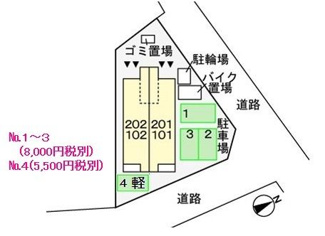 【駐車場】