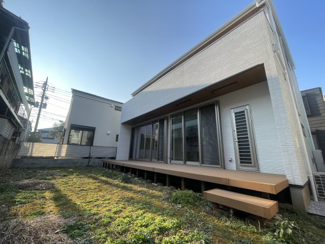 練馬区小竹町1丁目　土地約60坪　庭付省エネ住宅の画像