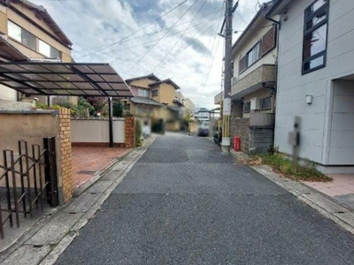 【前面道路含む現地写真】 | 山科区小山北林町　中古戸建