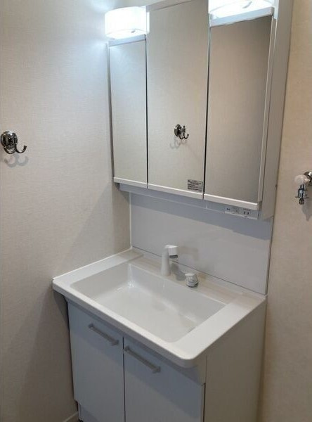 梅森坂マンションの洗面所