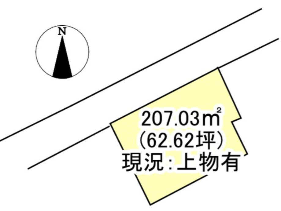 売土地の土地図