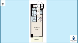 【間取り】 | S-RESIDENCE堀田North II