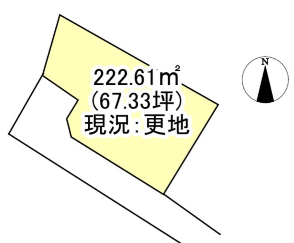 西条市丹原町石経の土地図