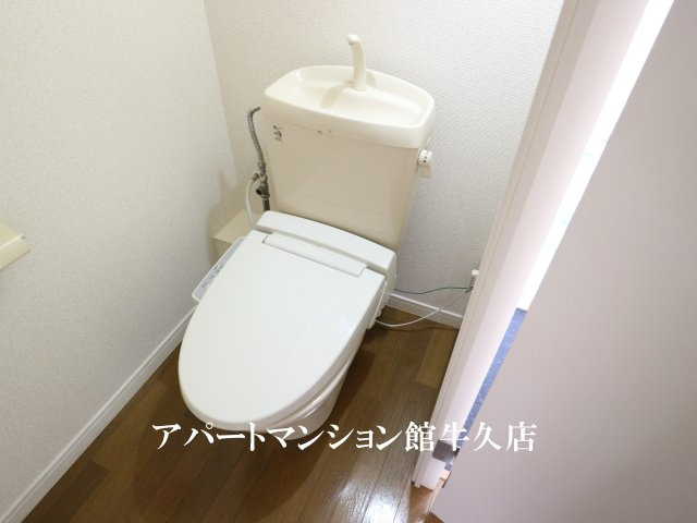 レオパレスリベエールのトイレ|画像4