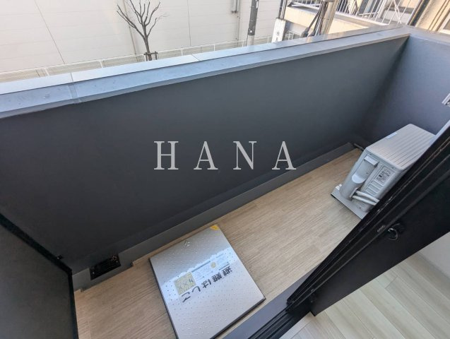 ガリシア竹ノ塚 のバルコニー