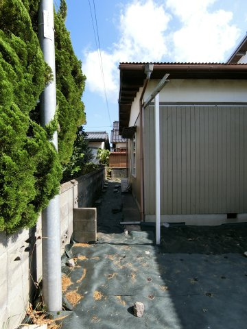 誠道町戸建収益物件の庭