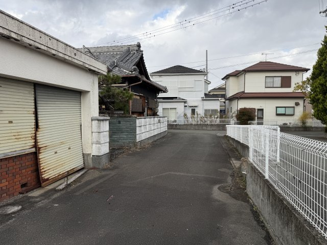 和歌山市楠本・土地・56888の前面道路含む現地写真