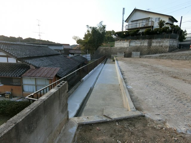 米子市福市売り土地の外観