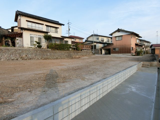 米子市福市売り土地の外観