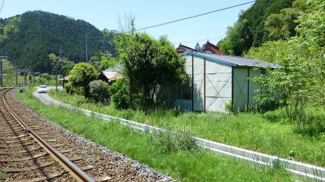 日野郡日野町黒坂売土地の外観