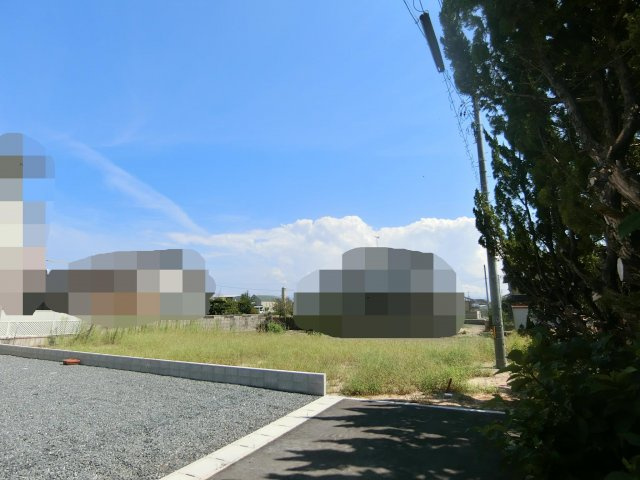 米子市安倍売土地の外観