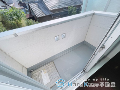 【バルコニー】 | MIA CASA津賀田【名古屋市賃貸・オートロック付き】