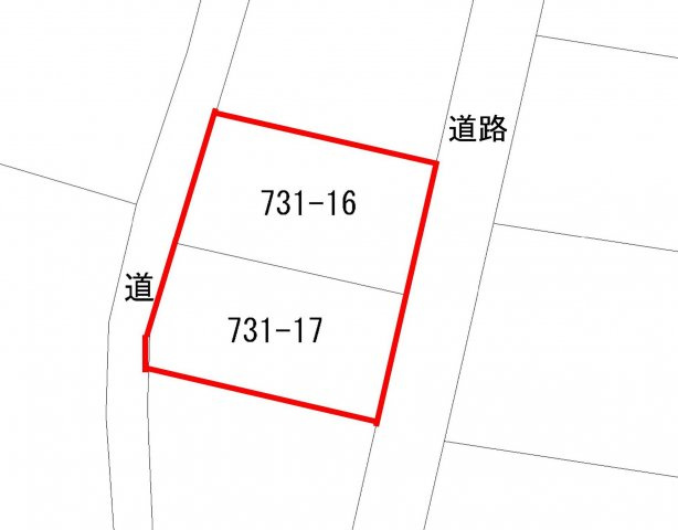 大山町西坪売り土地