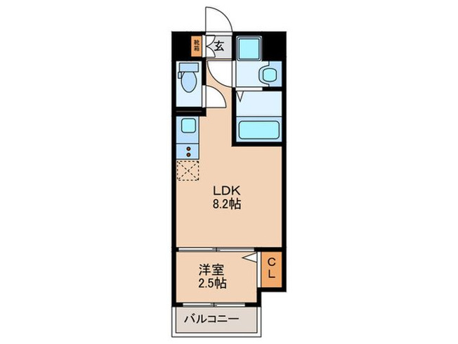 【間取り】 | 月光博多東 | 現況優先。