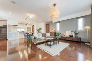 秦野市東田原 セキスイハイムの中古戸建の居間・リビング