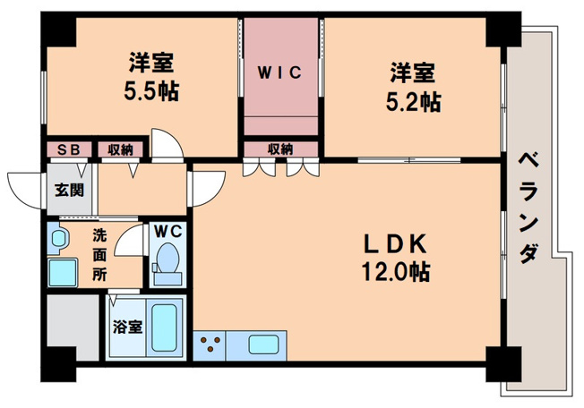 【間取り】 | エクセレンス山坂