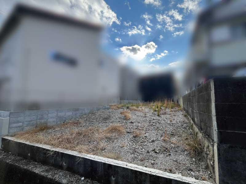 鴨部3丁目　建築条件なし　売土地の外観