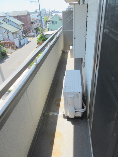 プランドール鎌倉イーストのバルコニー|南向きのバルコニー