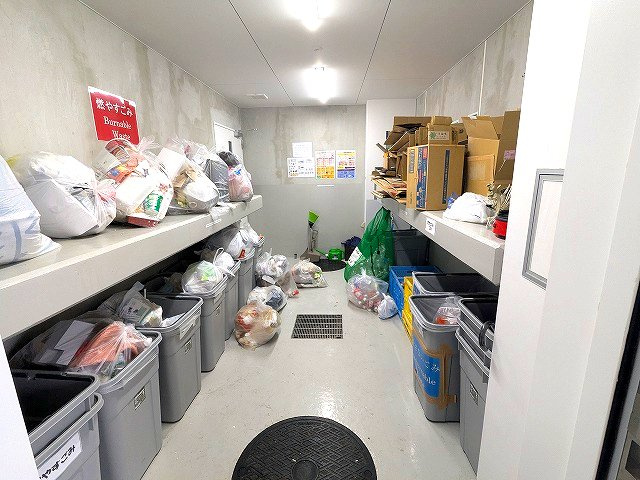 CREATIF UENO IRIYAの設備|24時間利用可能なゴミ置場です