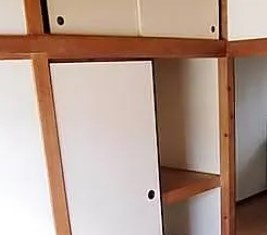 調布市国領町５丁目のアパートの収納