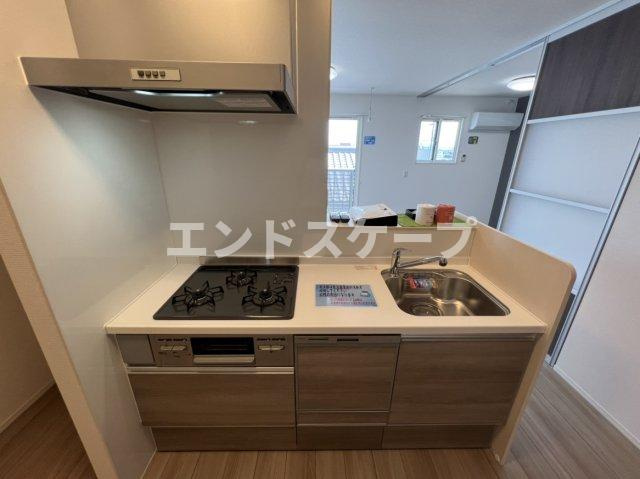 ベルネーレのキッチン|高崎、前橋エリアのお部屋探しはエンドスケープまで！お客様の理想お聞かせ下さい♪
設備の色が画像と異なる場合があります。