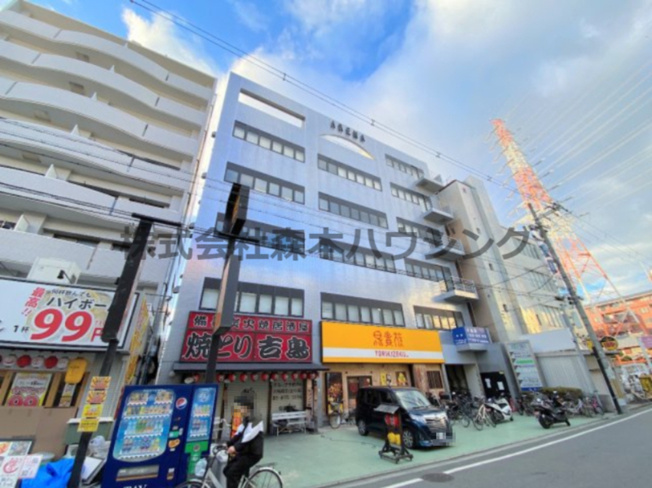 【外観】 | 　アリーナ古川橋 | 外観は落ち着いています