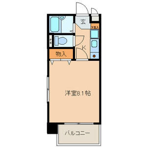 リバーサイドタカセの間取り