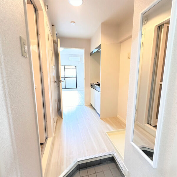 リバーサイドタカセの玄関