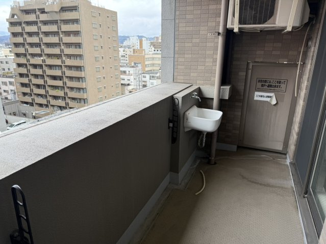エルシア御池間之町のバルコニー