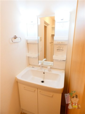 ソレイユ　Ａの洗面所