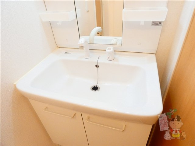 ソレイユ　Ａの洗面所