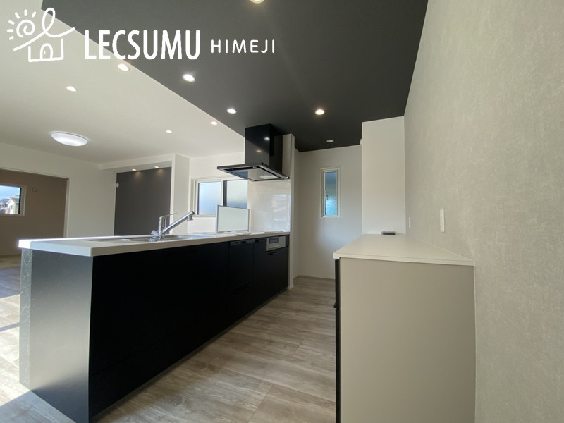 姫路市継Ⅱ／全３棟のキッチン|同社施工例