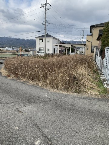 紀の川市北大井　土地の外観