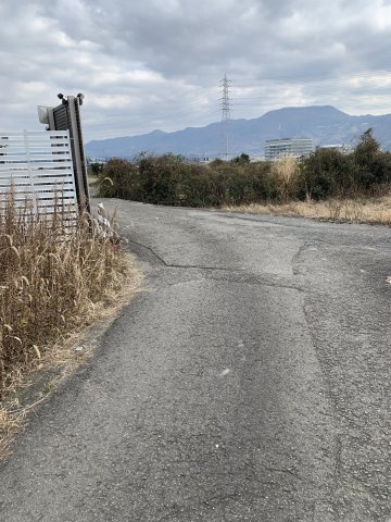 紀の川市北大井　土地の外観