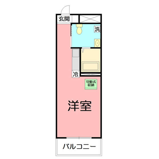 【間取り】 | Ｋ.プラージュ | 間取り図