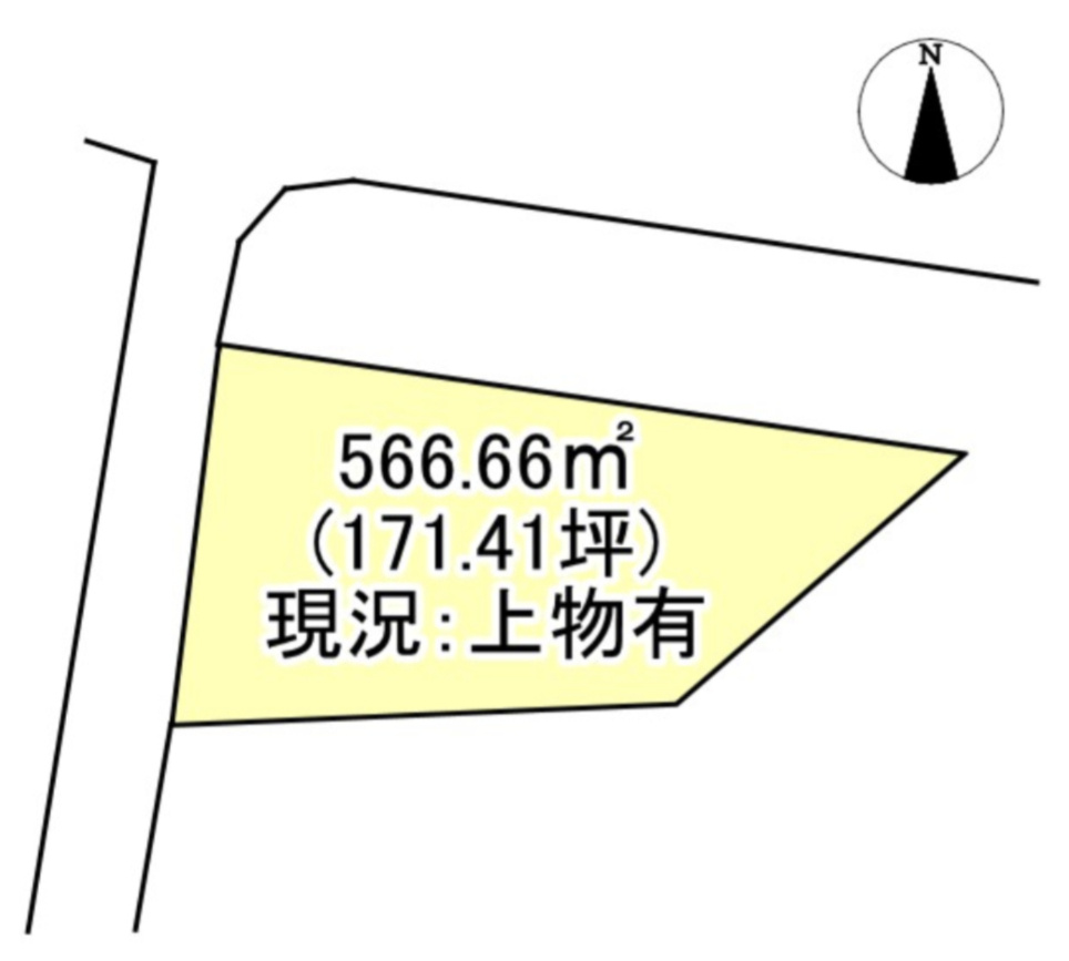 売土地の土地図