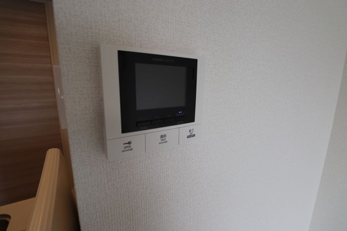 D-ROOM　FIRST　大善寺駅前のセキュリティ|TVモニター付きで安心です☆