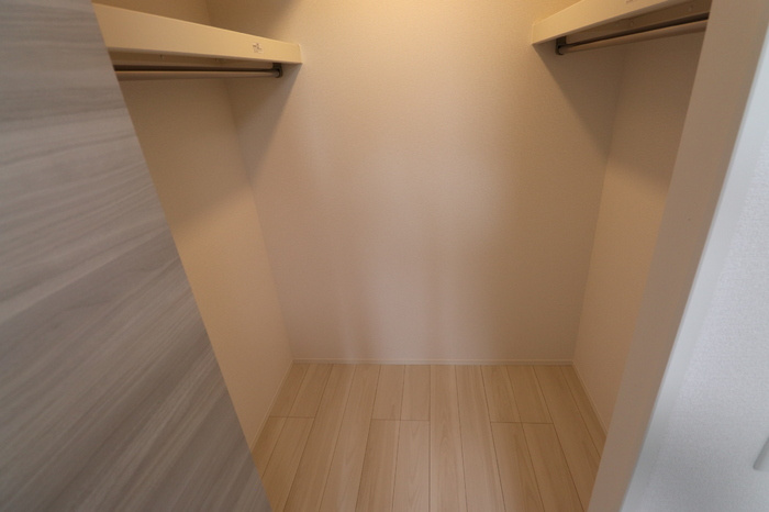 D-ROOM　FIRST　大善寺駅前の収納|ウォークインクローゼットなので収納豊富です★