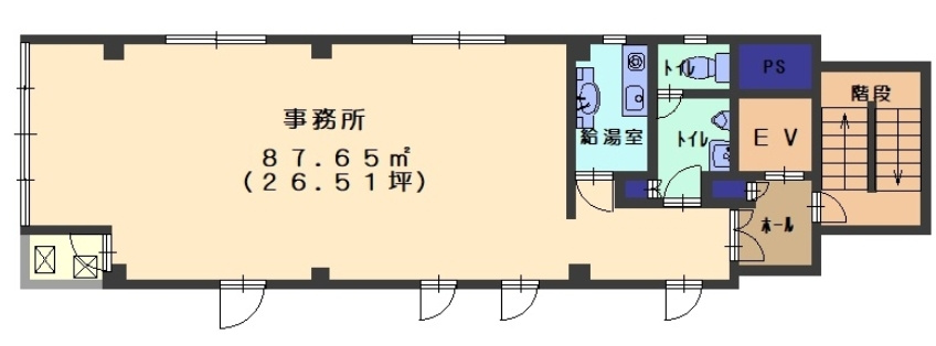 御池加納ビルの間取り