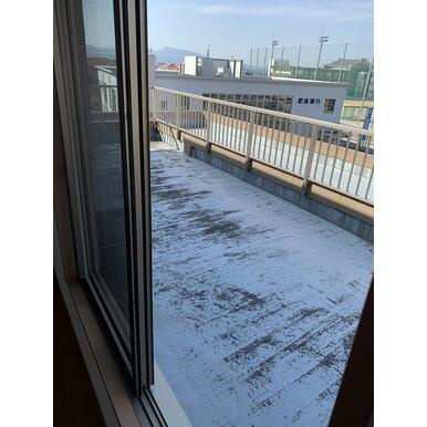 ダイコー光の森のバルコニー