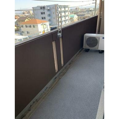 ダイコー光の森のバルコニー